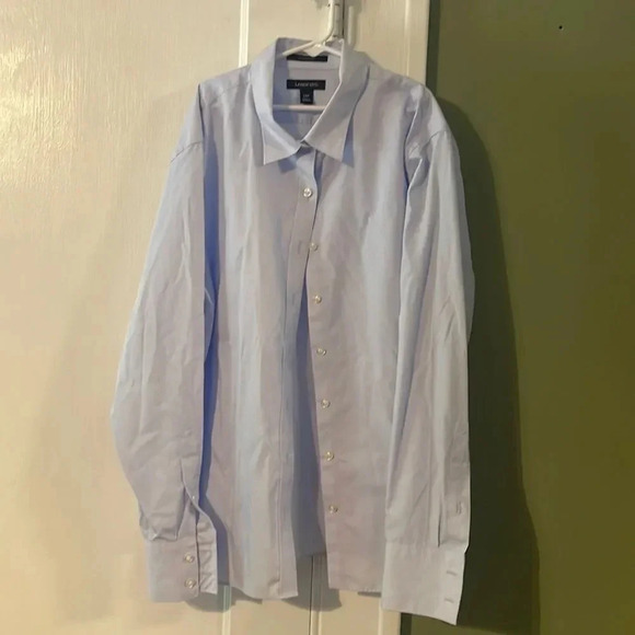Lands End long sleeve button down shirt - Picture 1 of 8